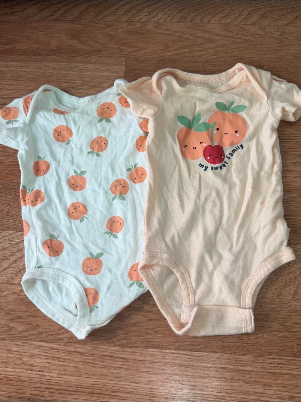 2 Huggies 3 Month Bodysuits